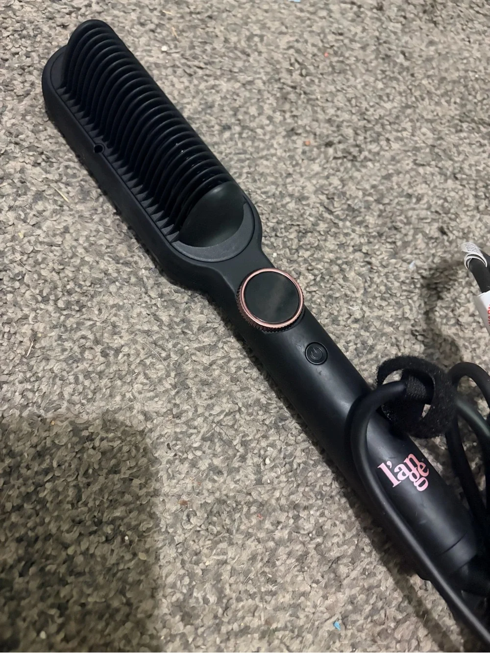 L'ANGE HAIR 2-in-1 Smooth-it Classic Electric Hot Comb and Hair Straightener